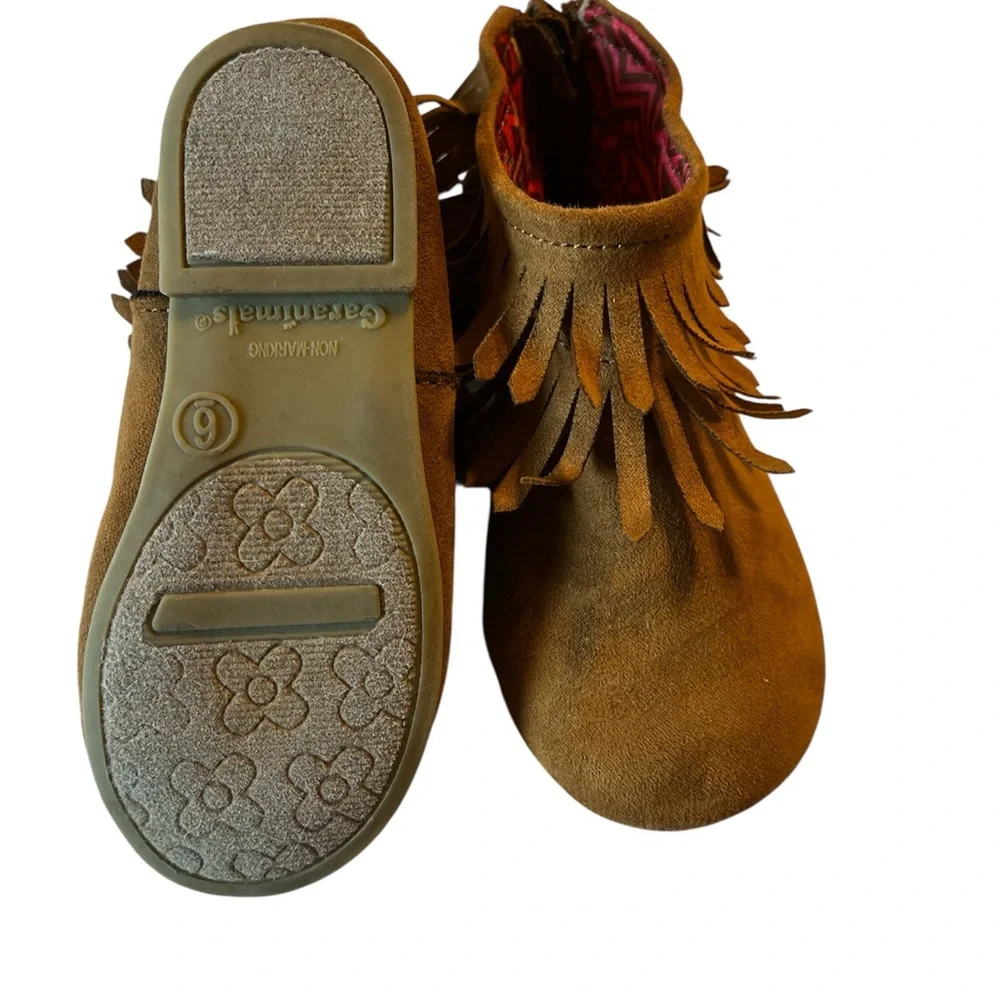 Garanimals Brown Kids Moccasins with Fringe
